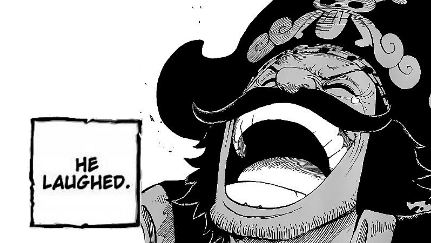 He Laughed / Roger Just Laughed Meme Template