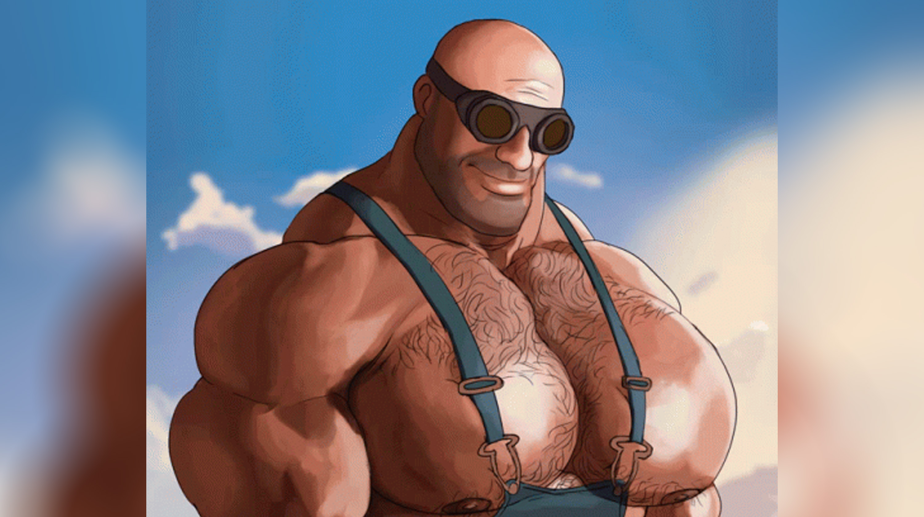Heavy Like A Brinks Truck / Buff TF2 Meme Template