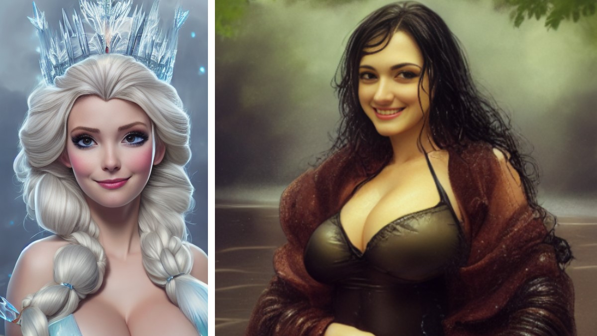 Hentai Diffusion Meme Template