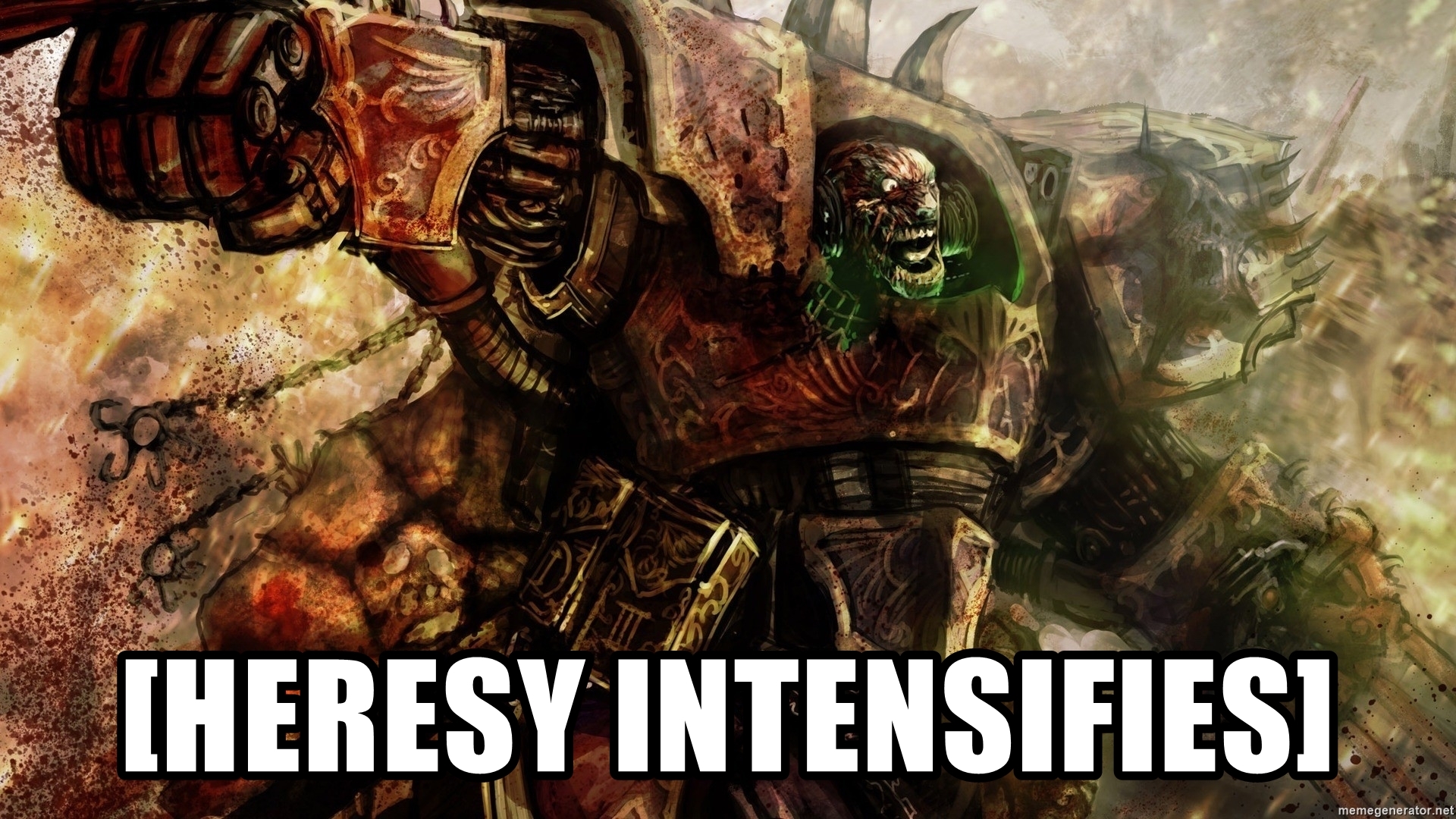 Heresy Meme Template