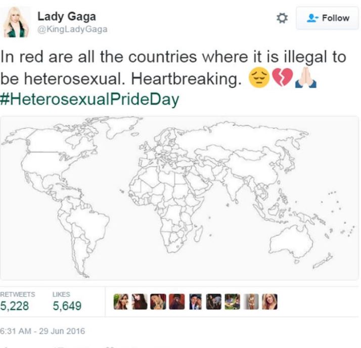 #HeterosexualPrideDay Meme Template