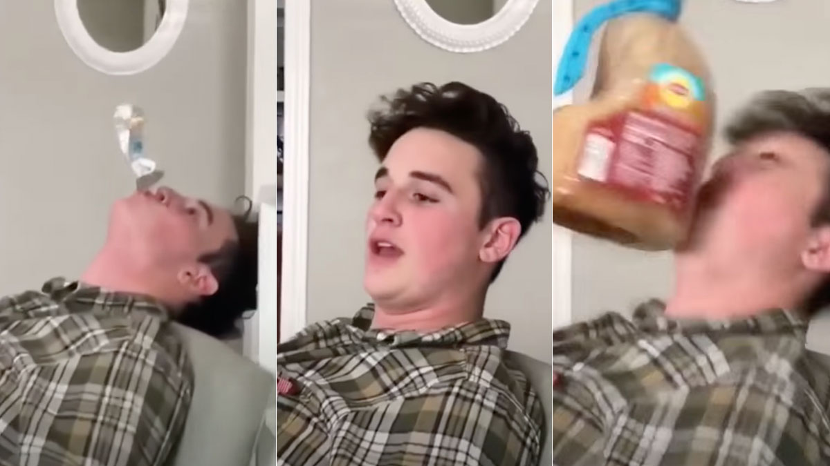 Hey, Can You Throw Me Another Capri Sun? Meme Template