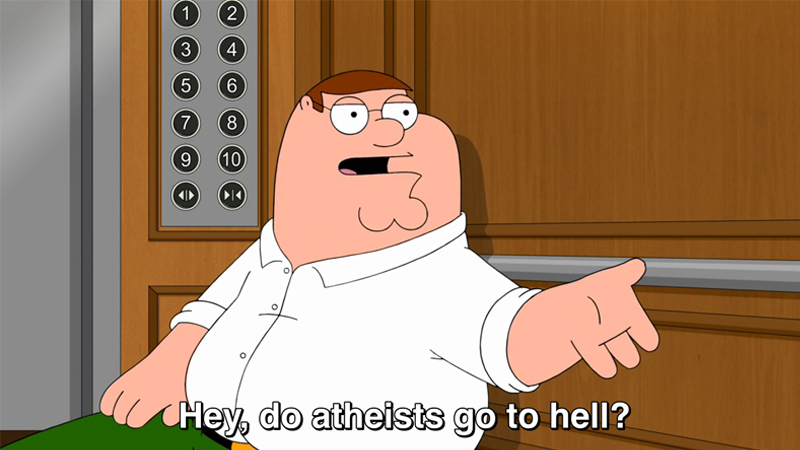 Hey, Do Atheists Go to Hell