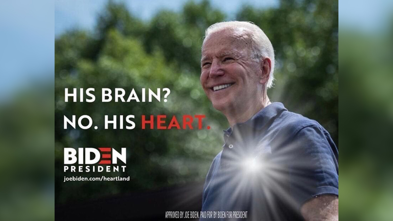 His Brain? No. His Heart Meme Template