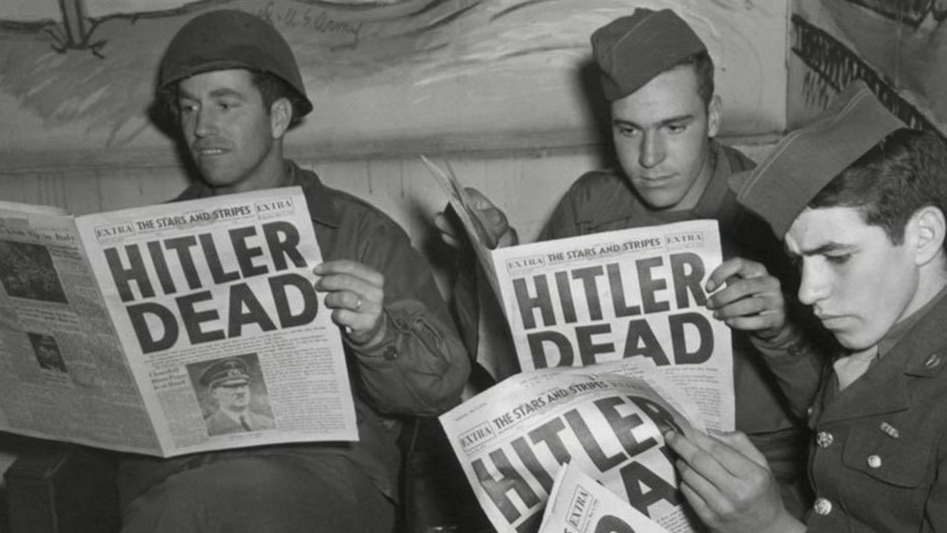 "Hitler Dead" Reaction Image Meme Template