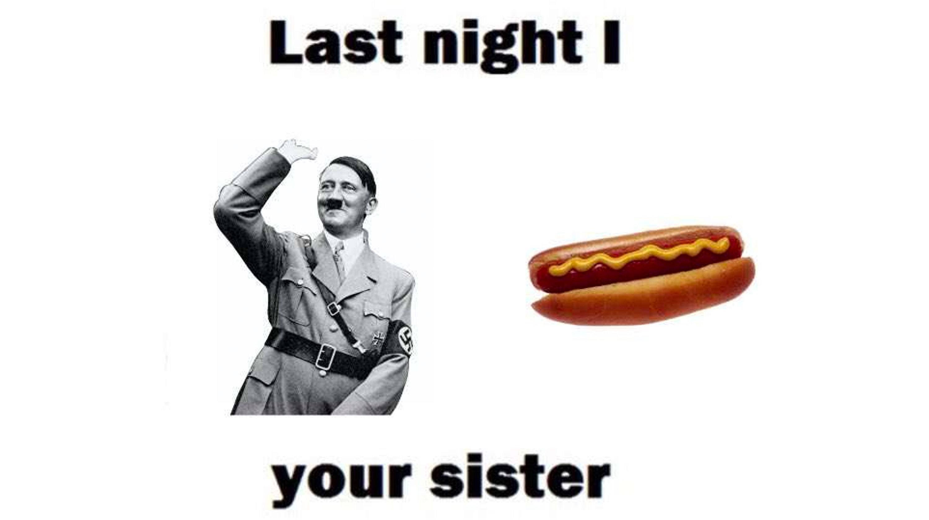 Hitler Hot Dog