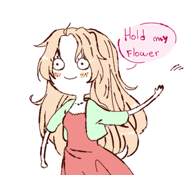 Hold My Flower Meme Template