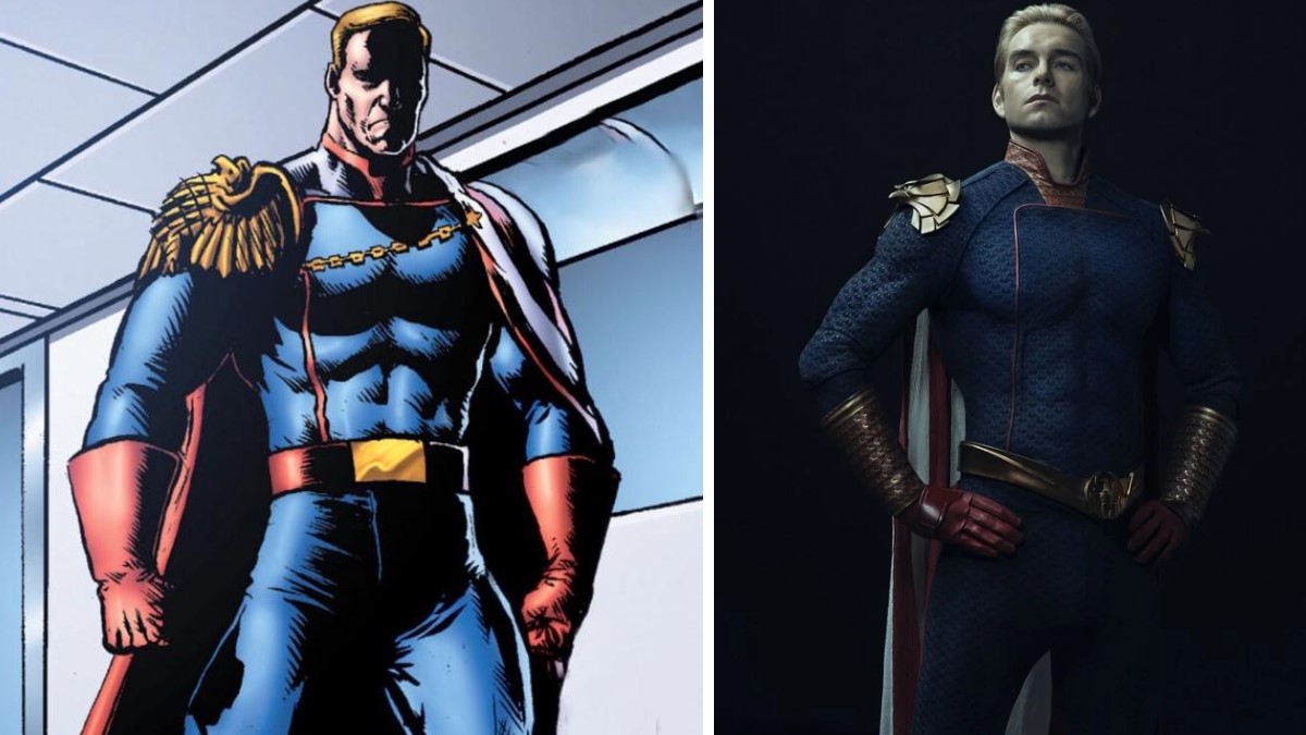 Homelander Meme Template