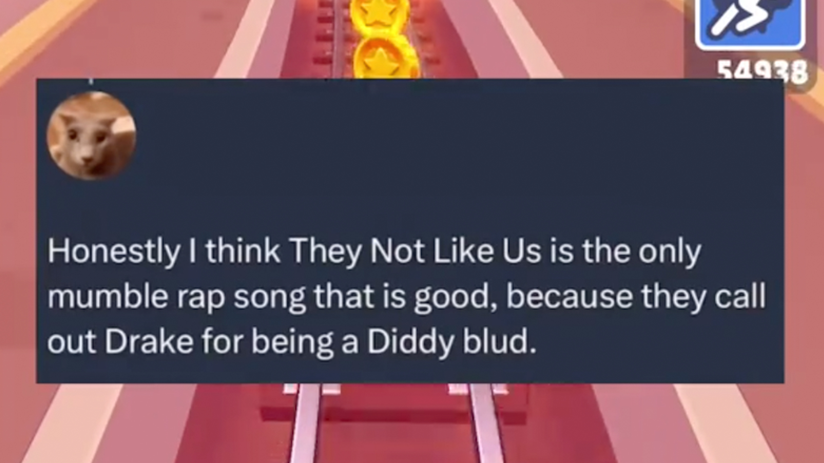 Honestly I Think "They Not Like Us" Is the Only Mumble Rap Song That Is Good Because They Call Out Drake for Being a Diddy Blud Meme Template