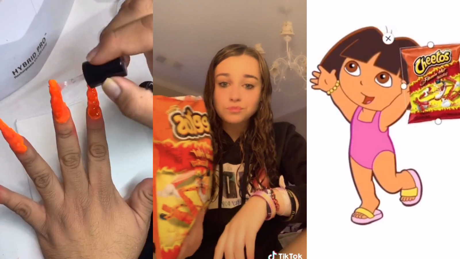 Hot Cheeto Girl Meme Template