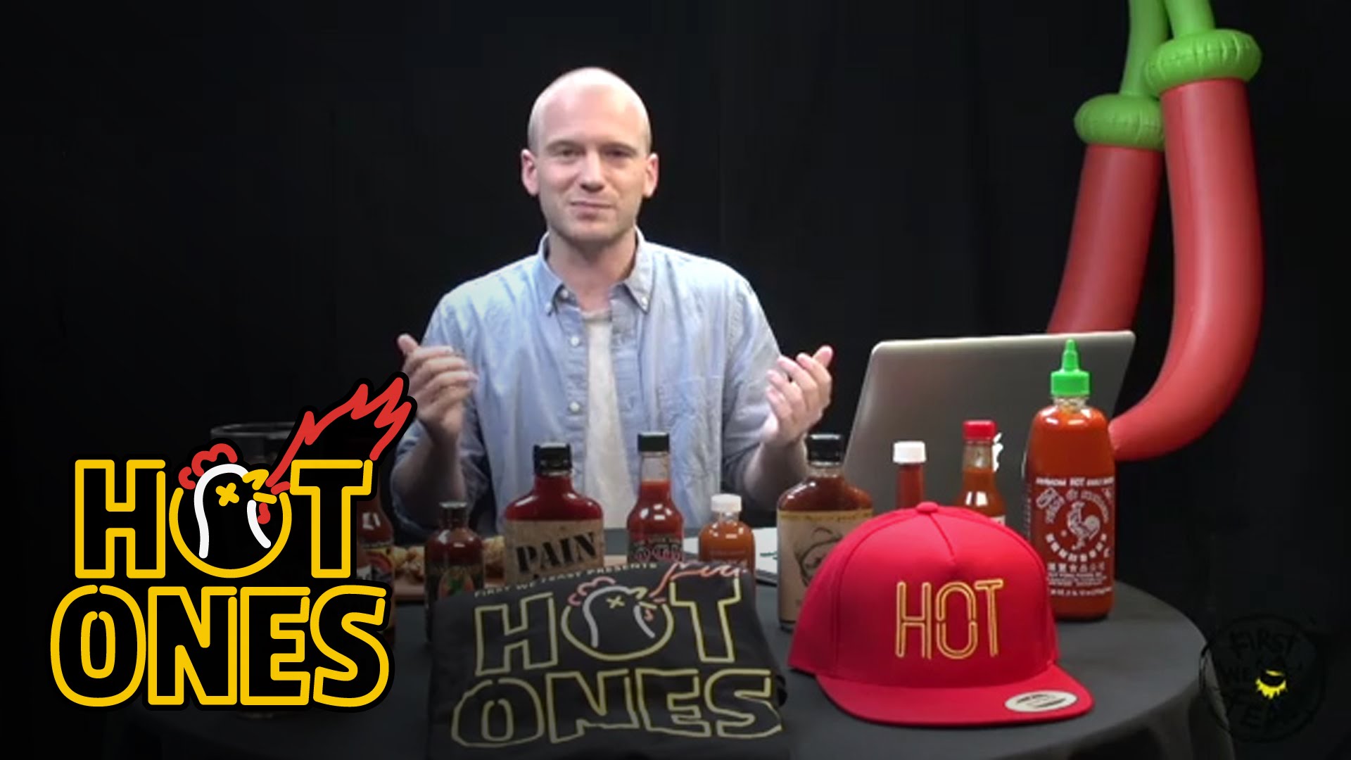 Hot Ones Meme Template