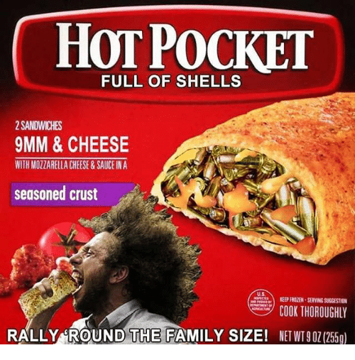 Hot Pockets Box Parodies Meme Template