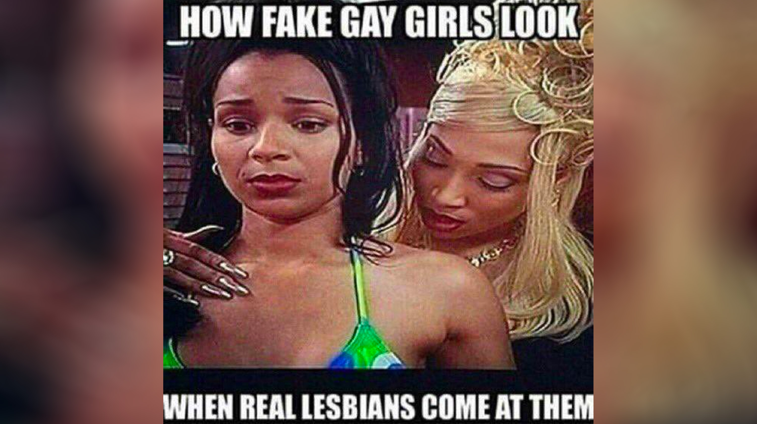 How Fake X Look When Real Y Come At Them