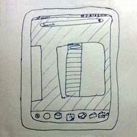 HP Touchpad Drawing eBay Auction