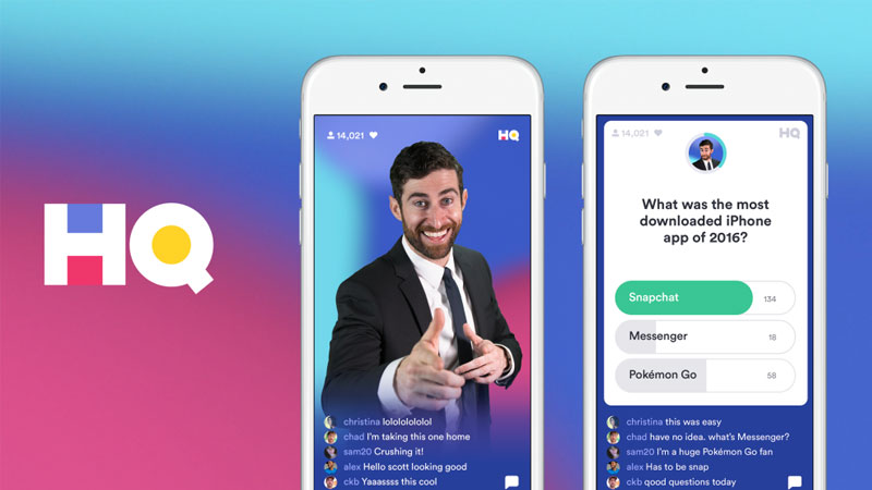 HQ - Live Trivia Game Show Meme Template