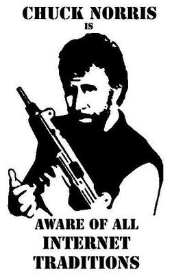 I am aware of all Internet traditions