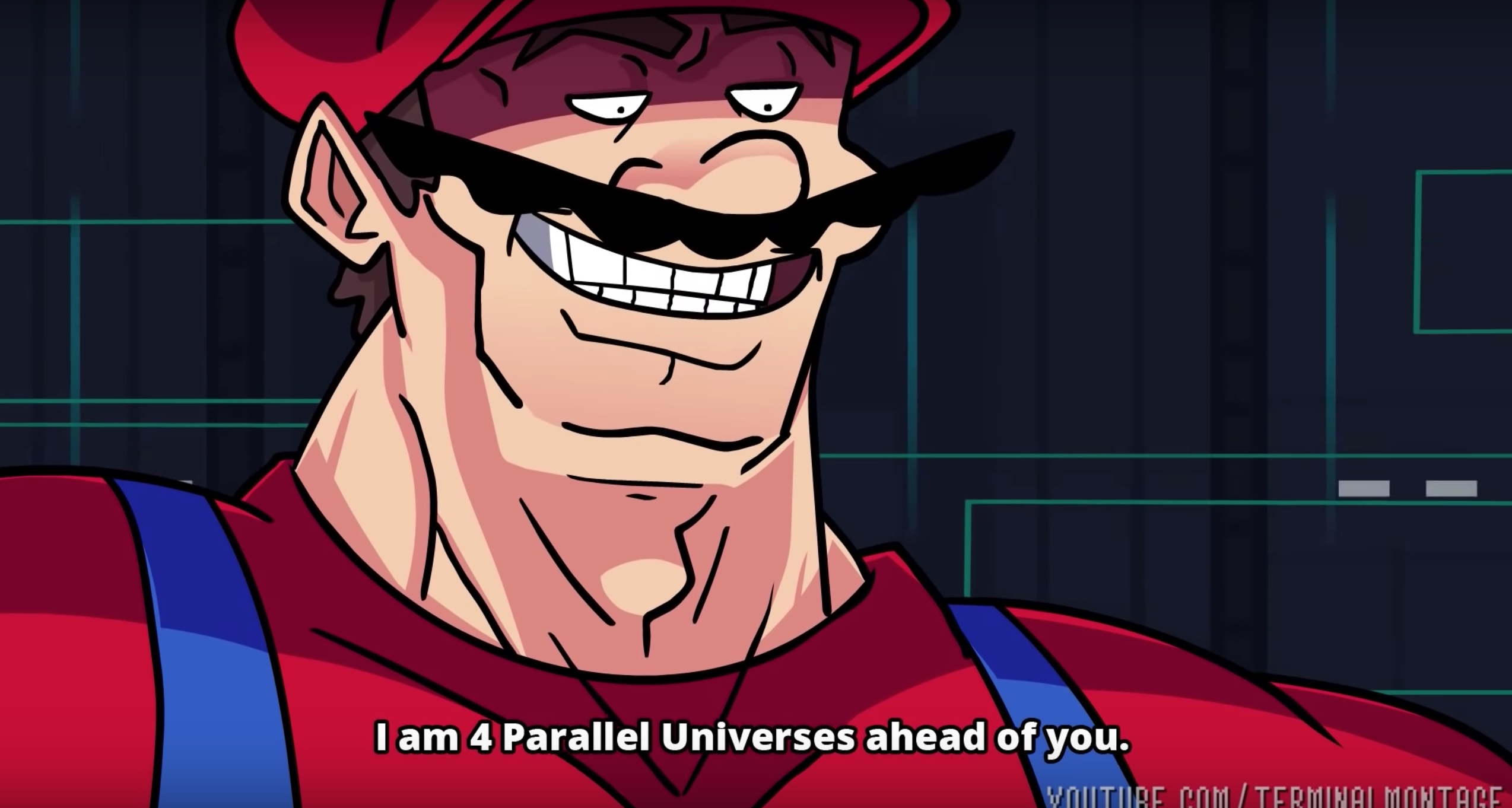 I Am Four Parallel Universes Ahead Of You Meme Template