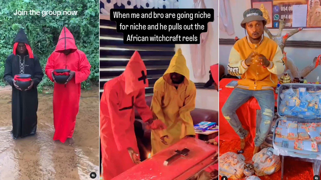 I Am Ready To Sacrifice All Members Of My Family / Ghanian Witchcraft Reels Meme Template