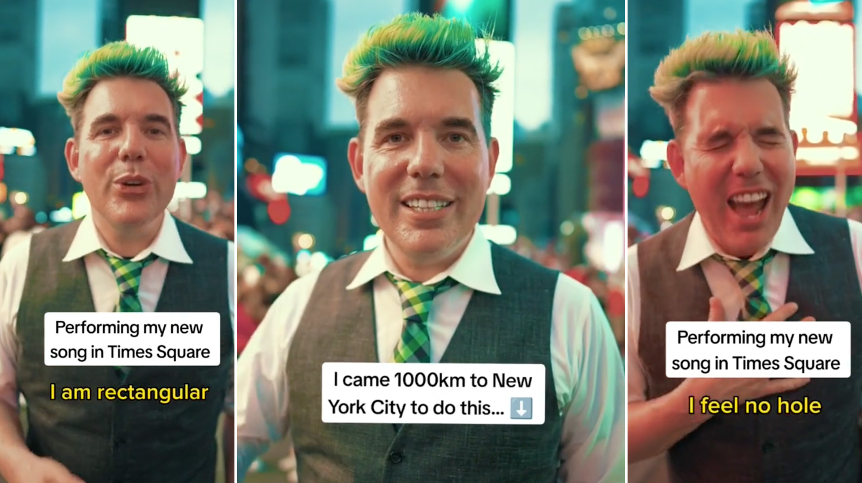 "I Am Rectangular" by Sean Stephens Meme Template