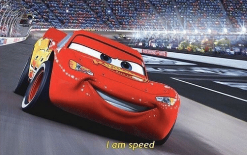 I am speed Meme Template