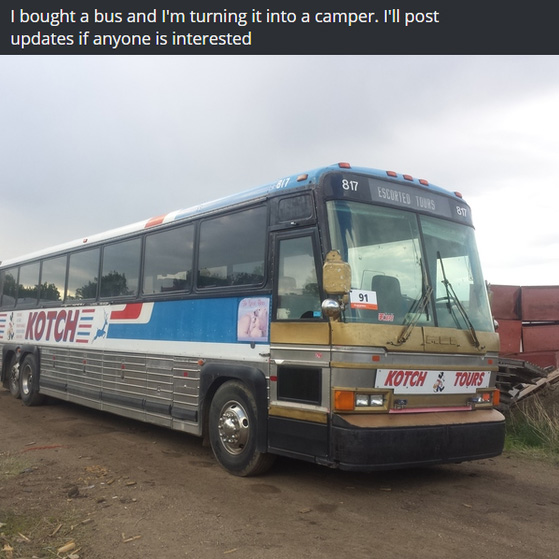 I Bought a Bus and I'm Turning It Into a Camper