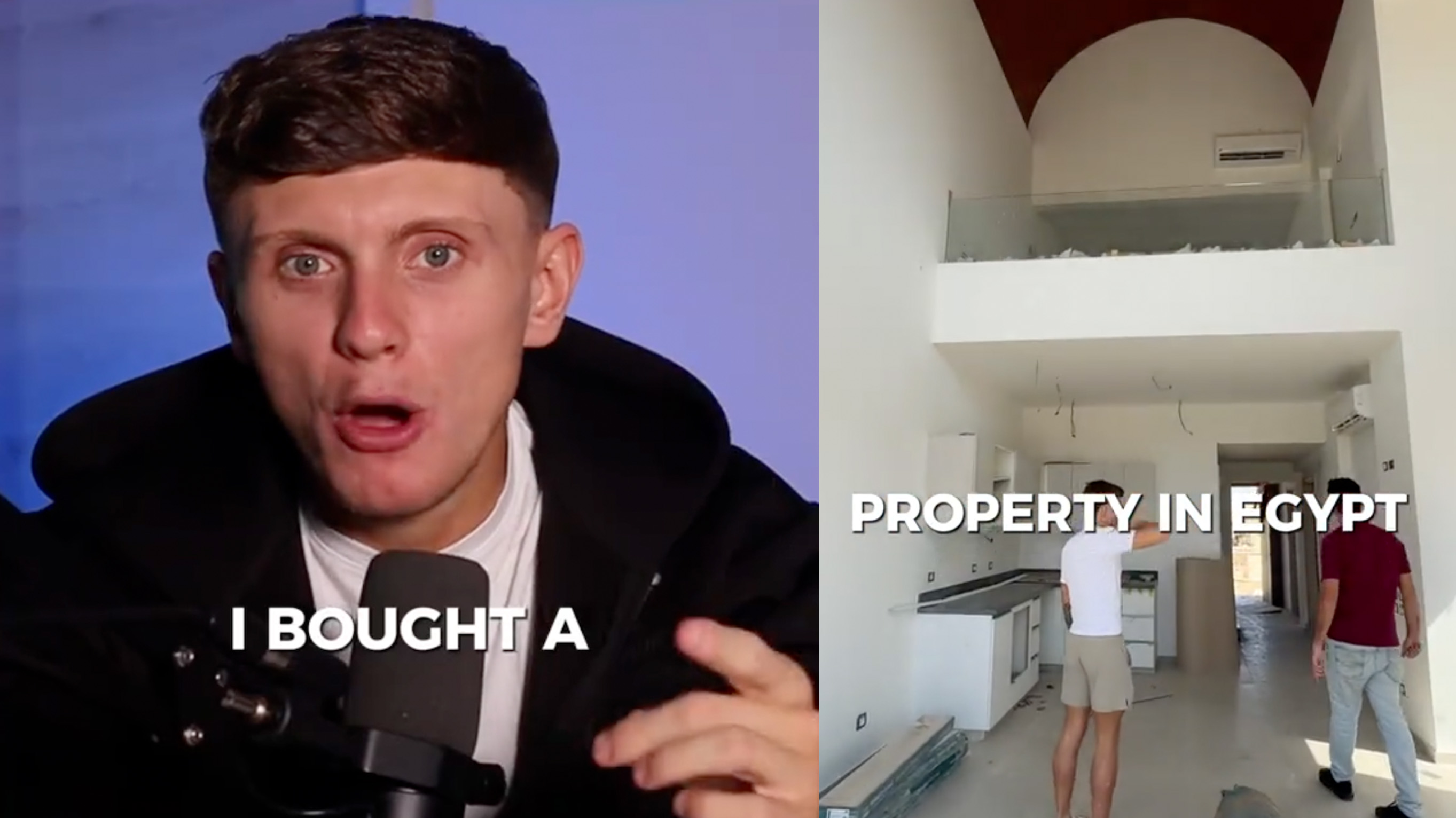 I Bought a Property in Egypt / They Give You the Property Meme Template