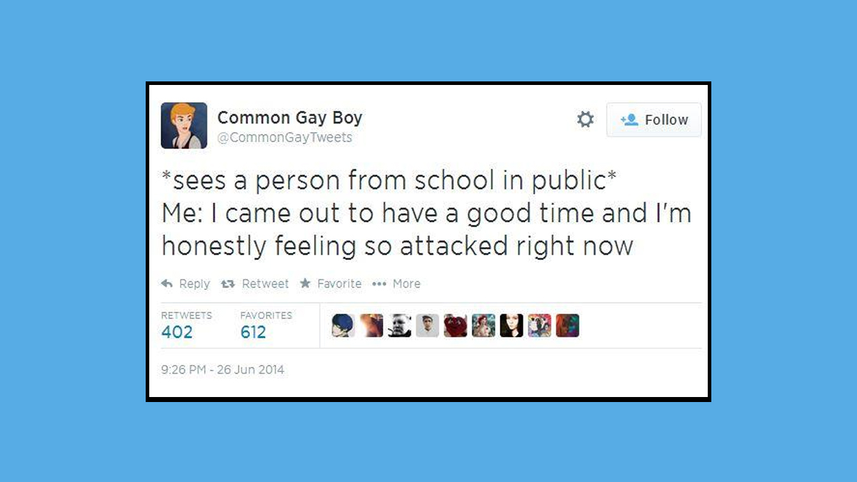 I Came Out to Have a Good Time and I'm Honestly Feeling So Attacked Right Now