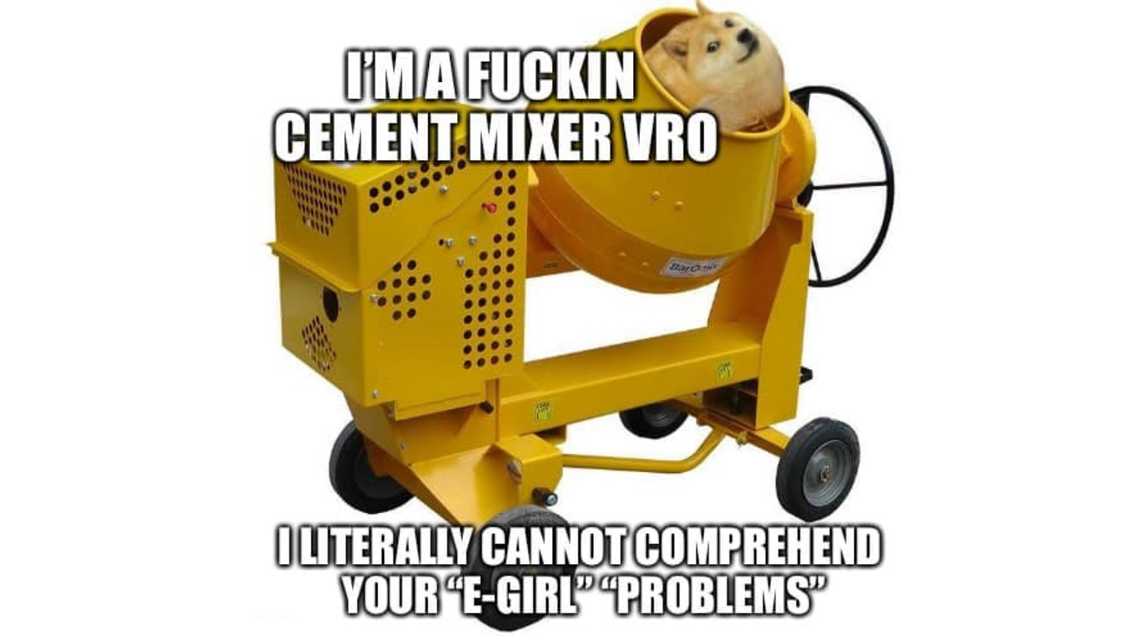 I Cannot Comprehend Your E-Girl Problems Meme Template