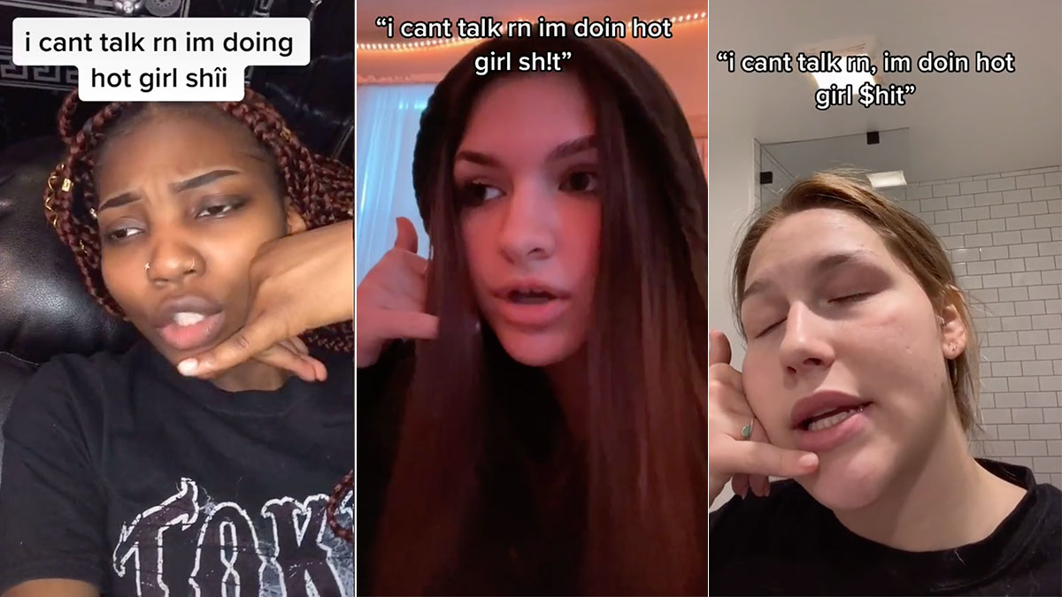 I Can't Talk Right Now, I'm Doing Hot Girl Shit