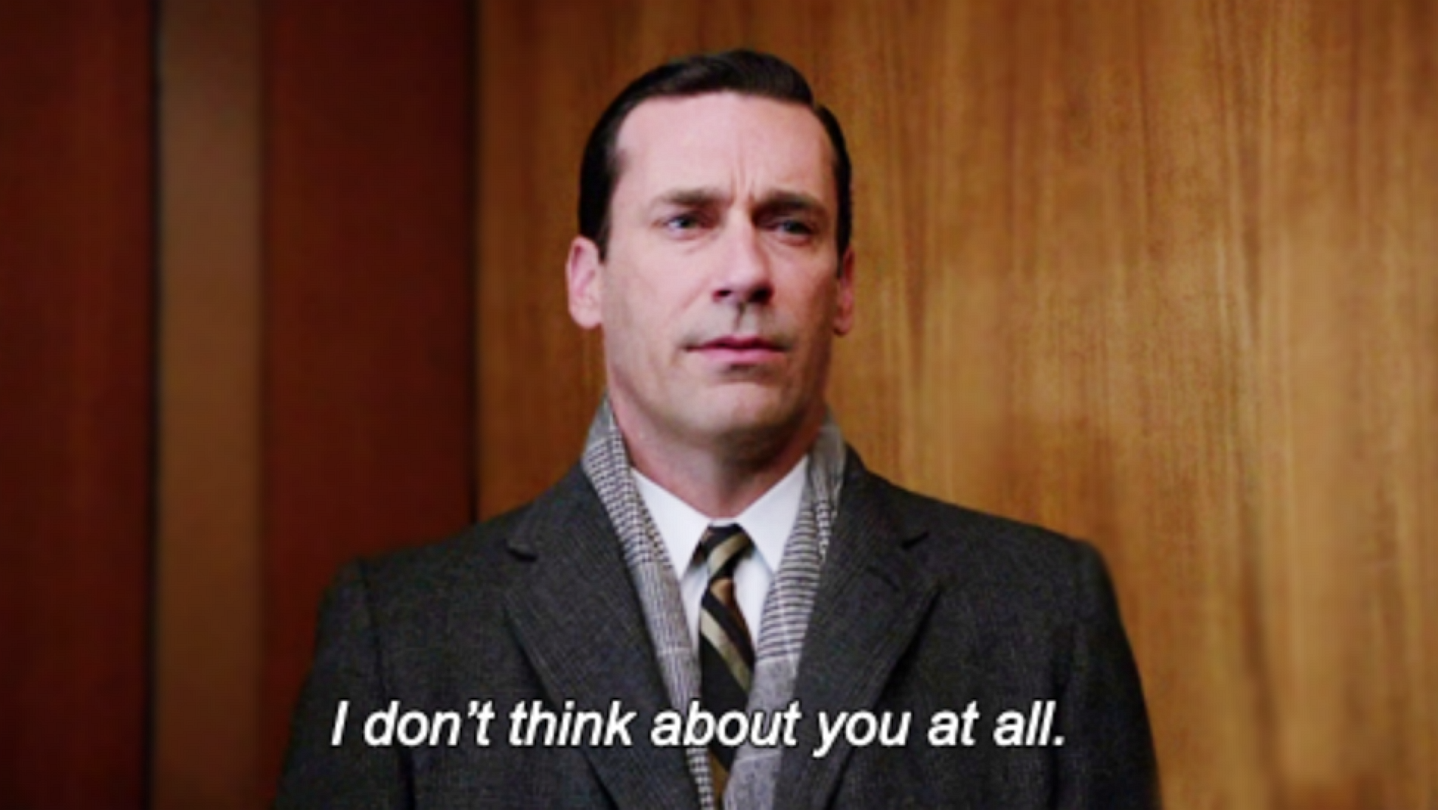 I Feel Bad For You / I Don't Think About You At All