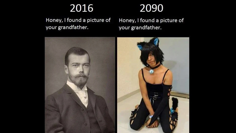 I Found a Picture of Your Grandfather Meme Template