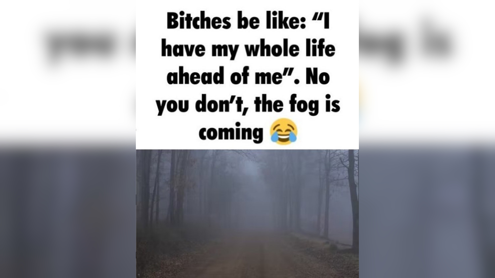 "I Have My Whole Life Ahead of Me." No You Don't, The X Is Coming