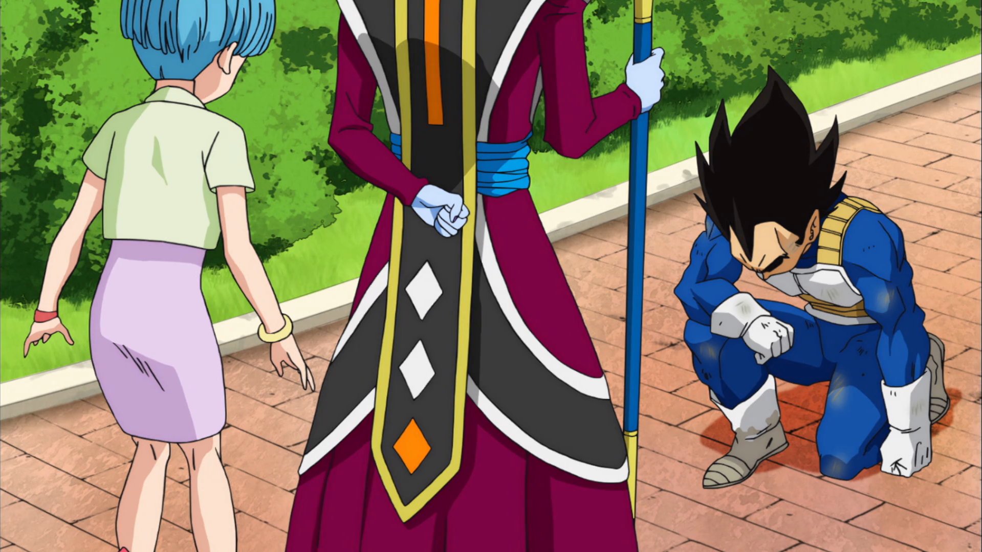 I Kneel / Kneeling Vegeta Meme Template