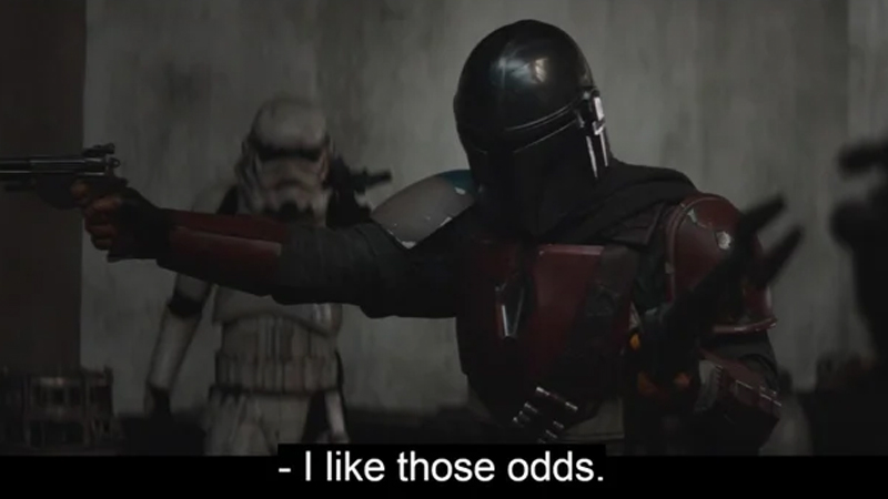 I Like Those Odds Meme Template