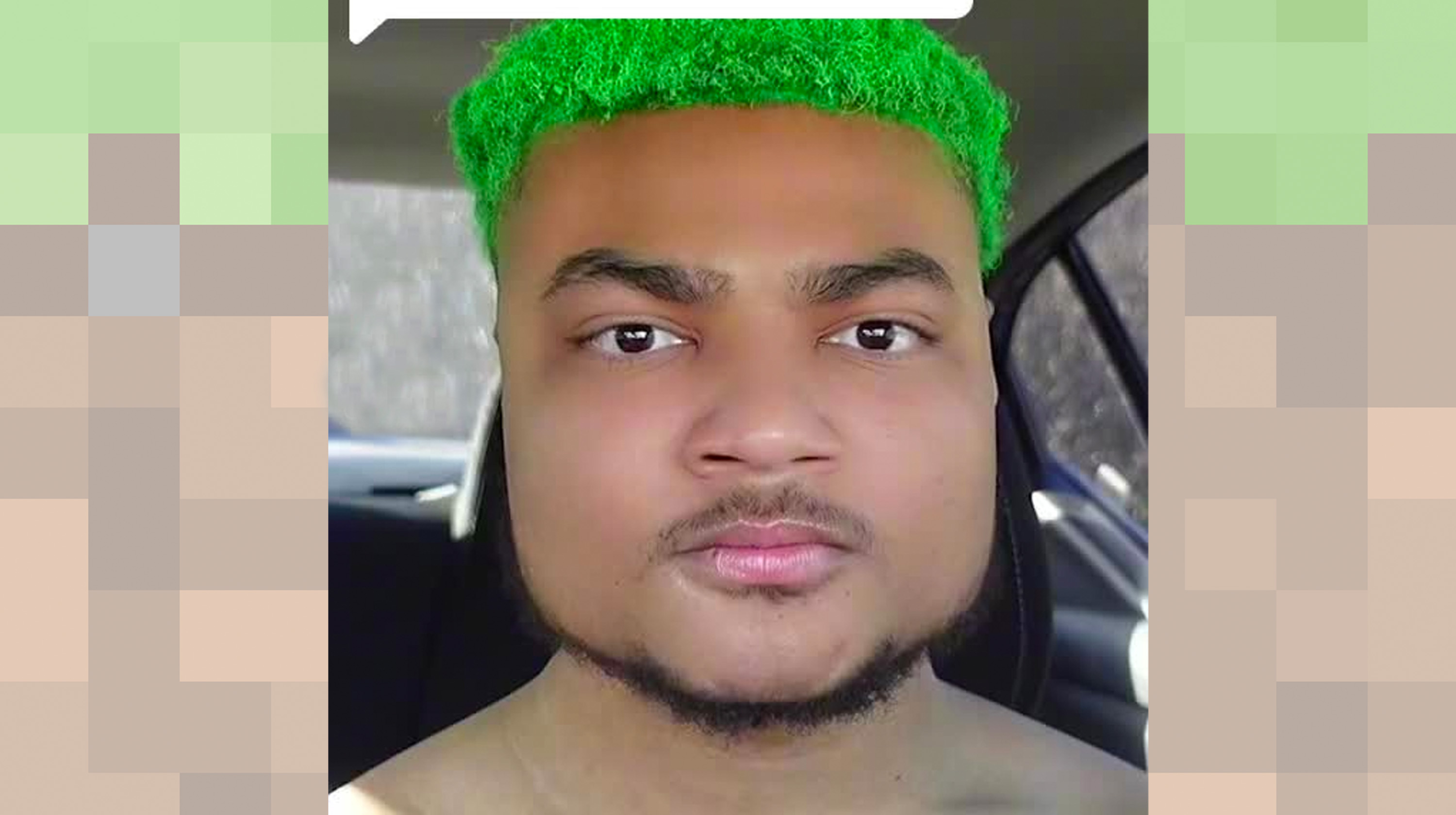 I Look Like a Minecraft Dirt Block