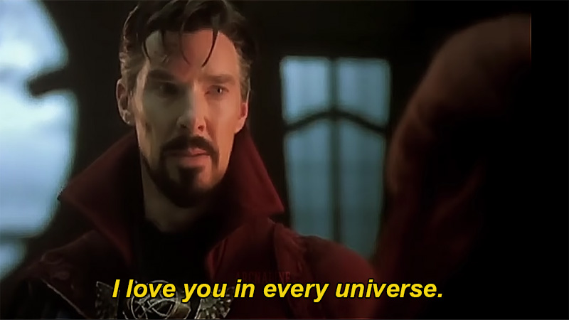 I Love You In Every Universe Meme Template