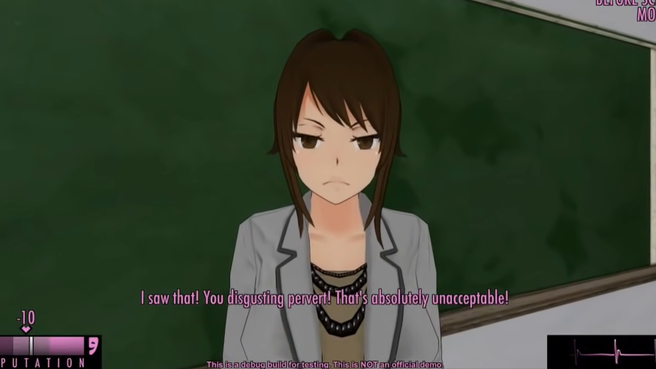 I Saw That! You Disgusting Pervert. That's Absolutely Unacceptable! Meme Template