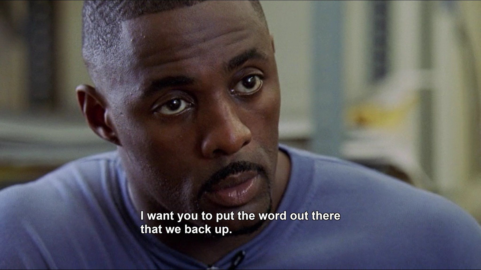 I Want You To Put The Word Out There That We Back Up Meme Template