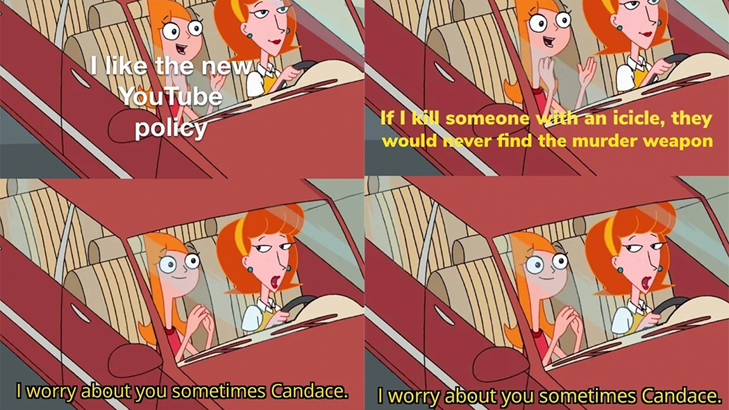 I Worry About You Sometimes Candace Meme Template