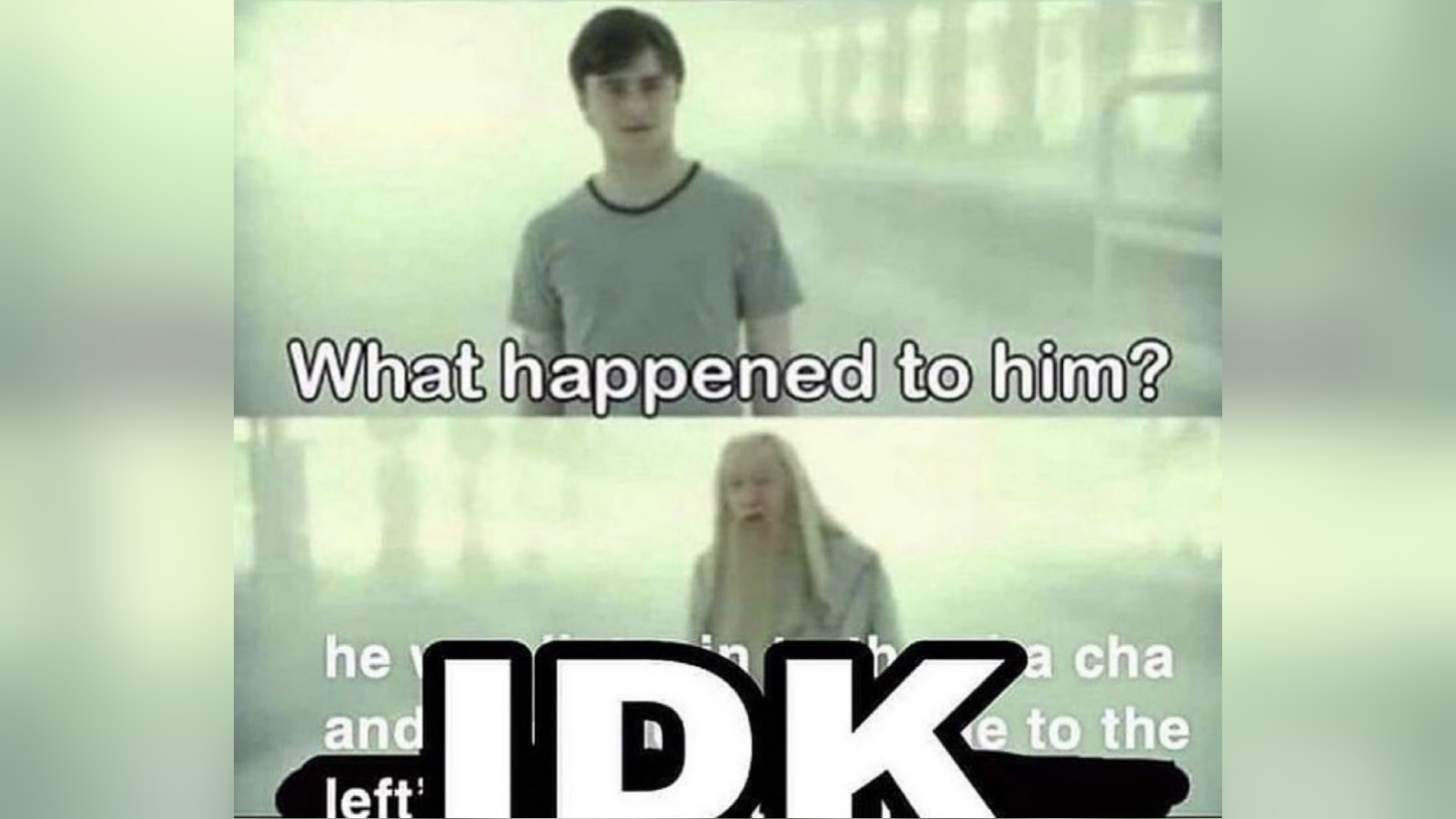 "IDK" Punchlines Meme Template