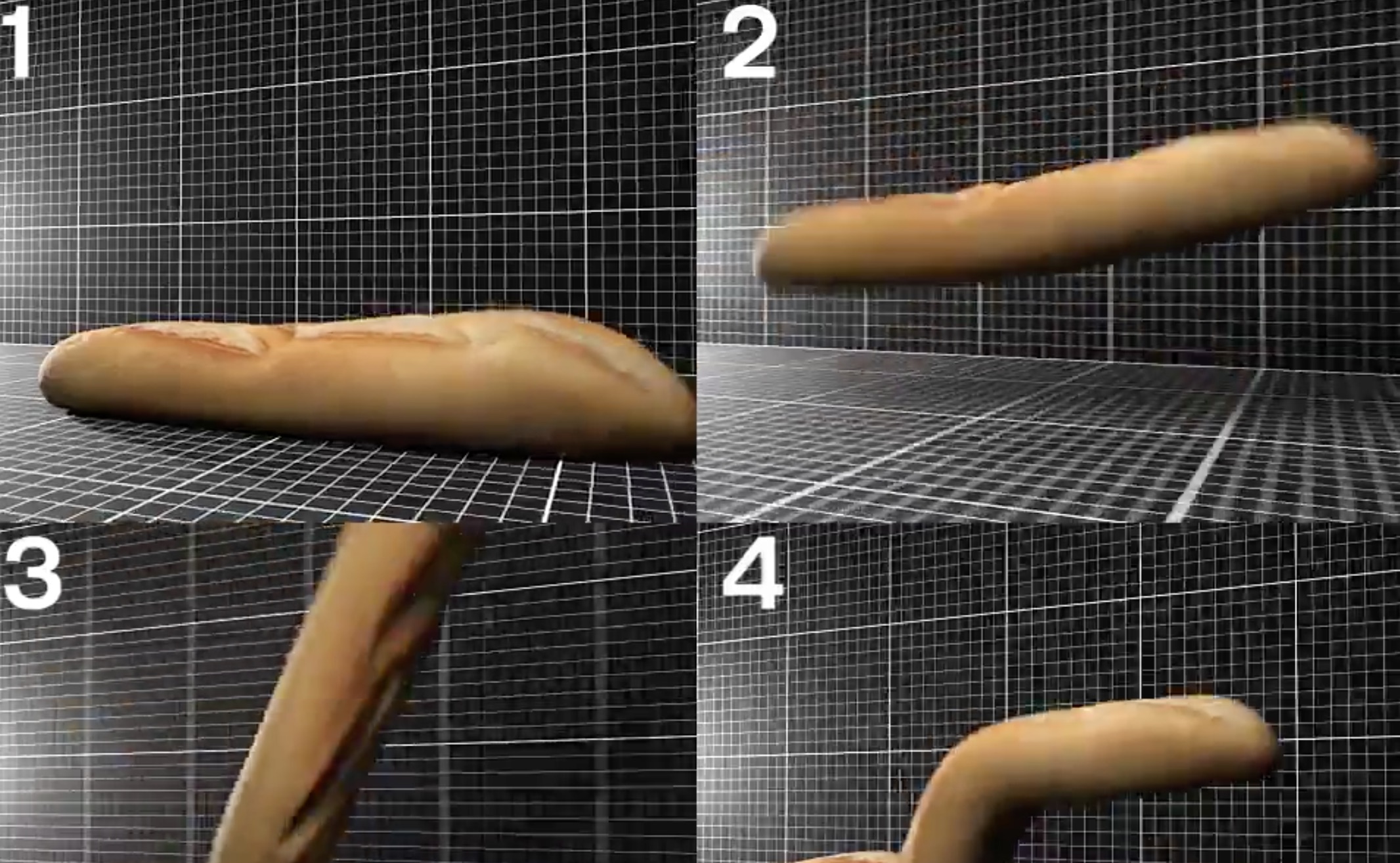 If a Baguette Could Move Meme Template
