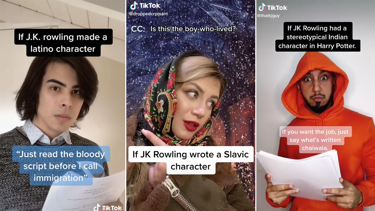 If J.K. Rowling Had A Stereotypical Character