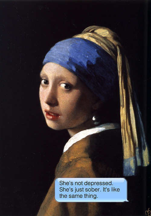 If Paintings Could Text Meme Template