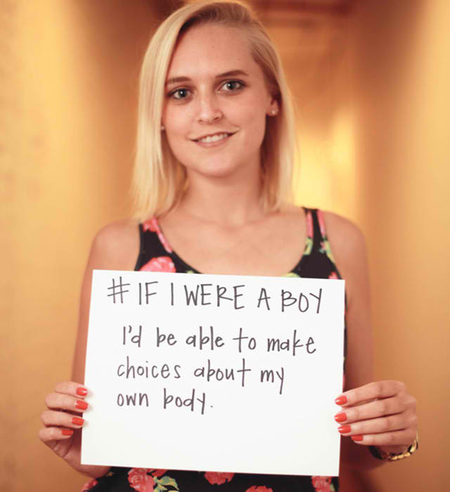 #IfIWereaBoy