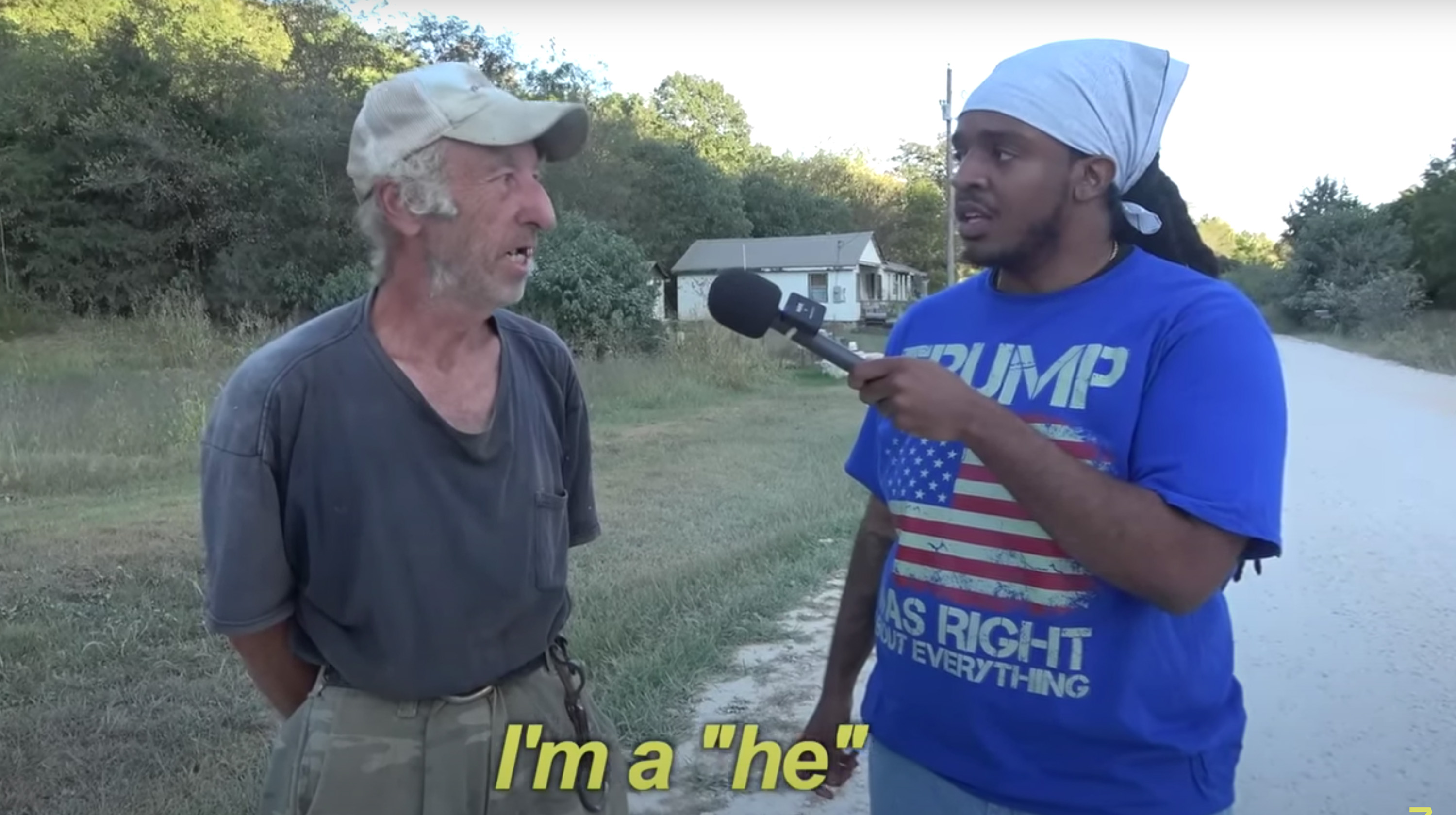 I'm a Male. I'm a Man. I'm a 'He'