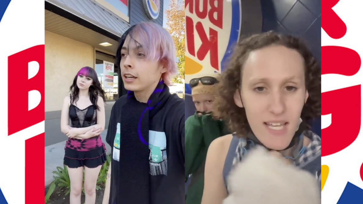 I'm At Burger King With My Burger Queen Meme Template