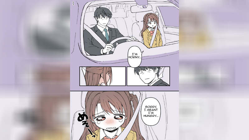 I'm Horny / I Meant I'm Hungry Meme Template