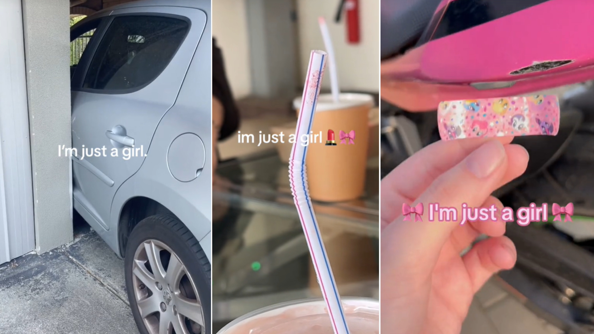 I'm Just a Girl Meme Template