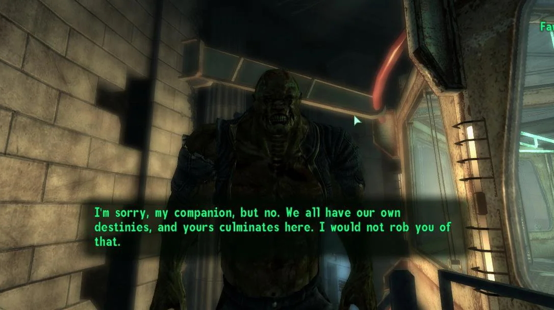 I'm Sorry, My Companion, But No Meme Template