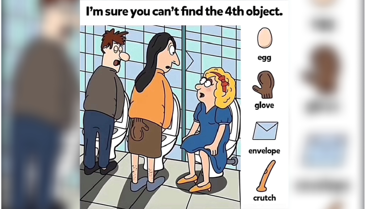 I'm Sure You Can't Find the 4th Object